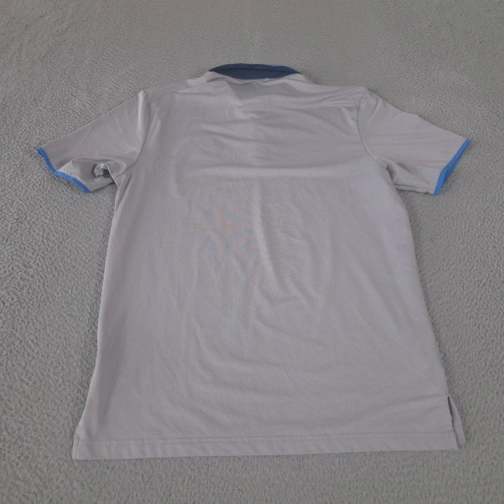 Adidas Polo Shirt Mens M Climacool Indian Creek Mesh Performance Short Sleeve